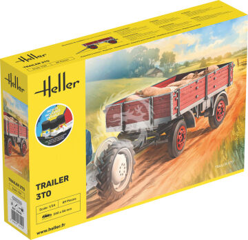 NA ZAMÓWIENIE- Trailer 3to - Heller 57410 skala 1/24
