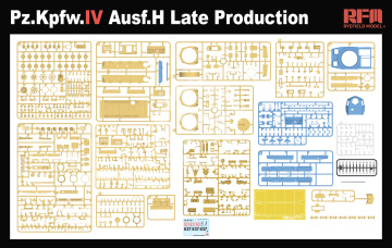  Sd.Kfz.161/1 Panzerkampfwagen IV Ausf. H Rye Field Model RM-5127 skala 1/35