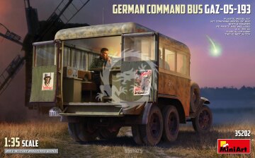 PRZEDSPRZEDAZ - German Command Bus GAZ-05-193 - MiniArt 35202 skala 1/35