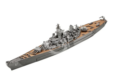  Starter Kit Battleship USS New Jersey - Revell 75183 skala 1/1200