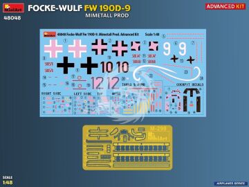 Focke-Wulf Fw 190D-9. Mimetall Prod. Advanced Kit - MiniArt 48048 skala 1/48