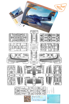 A2D Skyshark Advanced Kit - Clear Prop CP4801 skala 1/48