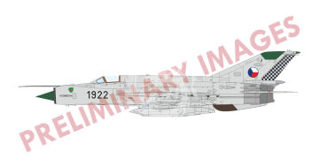 PRZEDSPRZEDAZ - ERKA / MiG-21R V CESKOSLOVENSKU - Eduard 2156 skala 1/72