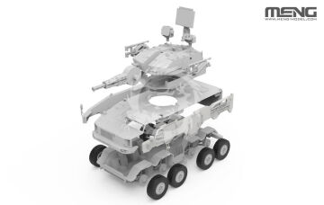 Chinese PLB625 AA Gun & Missile Integrated Weapon System - MENG-Model 72-018 skala 1/72