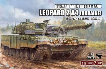 PRZEDSPRZEDAZ - German Main Battle Tank Leopard 2A4 (Ukraine) - Meng Model TS-058 skala 1/35