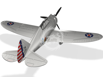 MDR14470 Metallic Details Model samolotu Republic P-43 Lancer w skali 1/144, drukowany w 3D