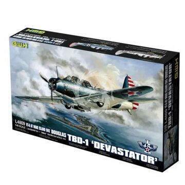 Douglas TBD-1 Devastator VT-6 at Wake Island 1942 Great Wall Hobby GWH L4809 skala 1/48