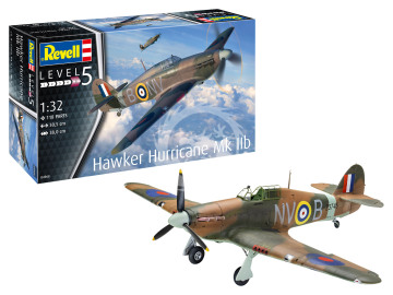 Hawker Hurricane Mk. IIb Revell 04968 skala 1/32