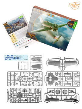 Polikarpov I-16 Type 5 (in the sky of China) - Clear Prop! CP4813 skala 1/48