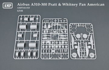 Airbus A310-300 PanAm AMP 144010 skala 1/144