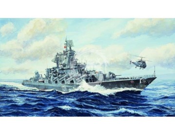 Russian Navy Moskva Slava Class Cruiser Trumpeter 05720 skala 1/700
