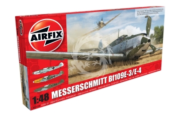 Messerschmitt Bf109E-3/E-4 Airfix A05120B skala 1/48
