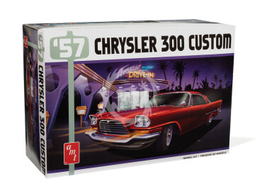 '57 Chrysler 300 Custom -  AMT 1447 skala 1/25
