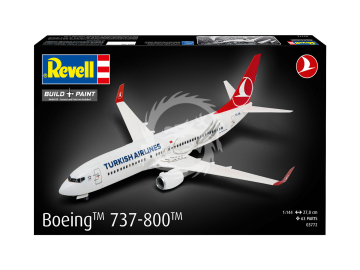  Boeing 737-800 Turkish Airlines - Revell 03772 skala 1/144