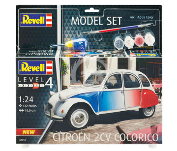 Model-Set Citroën 2 CV `Cocorico`- Revell 67653 skala 1/24