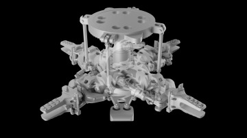 - Main Rotor for MH-60, UH-60 Black Hawk, HH-60 Pave Hawk - Metallic Details MDR72126 skala 1/72