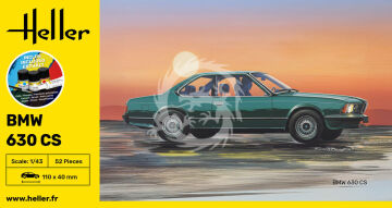 PRZEDSPRZEDAZ - STARTER KIT BMW 630 CS - Heller 56166 skala 1/43