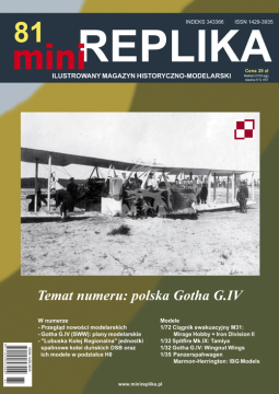 Mini Replika 81 Polska Gotha G.IV