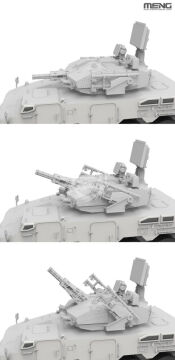 Chinese PLB625 AA Gun & Missile Integrated Weapon System - MENG-Model 72-018 skala 1/72